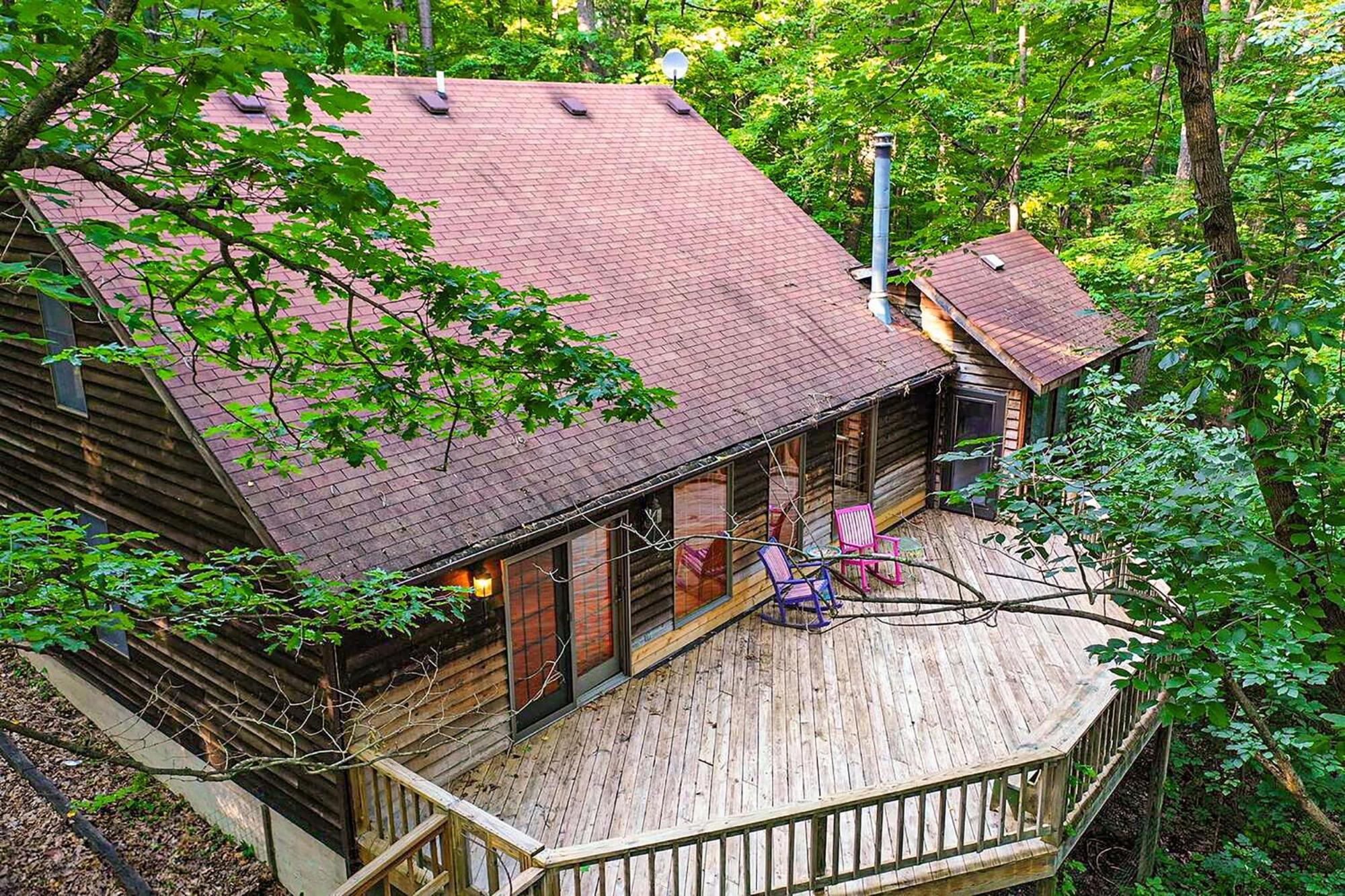 Huge Cabin W Hot Tub, Deck, Grill, Fire Pit, Wifi Berkeley Springs Exteriör bild